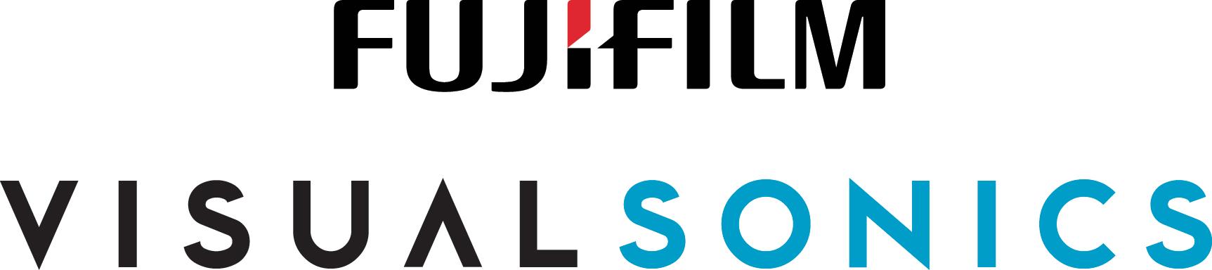 FUJIFILM VisualSonics -Logo-Stacked - FullColour - No Tagline - CMYK